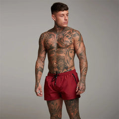 Declan | Swim Shorts with Zip Pocket