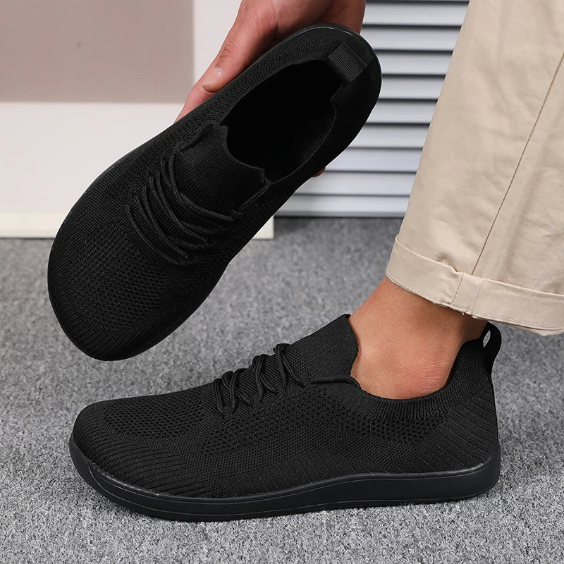 Dalton | Breathable Mesh Wide Toe Sneakers