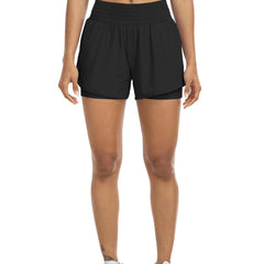 Poppy | High-Waisted Track Shorts with Pockets