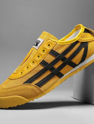 Ford | Lightweight Canvas Running Sneakers – Yellow