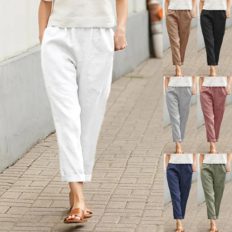 Pippa | Wide Leg Pants with Pockets