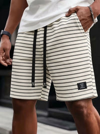 Niall | Waffle Knit Jogger Shorts