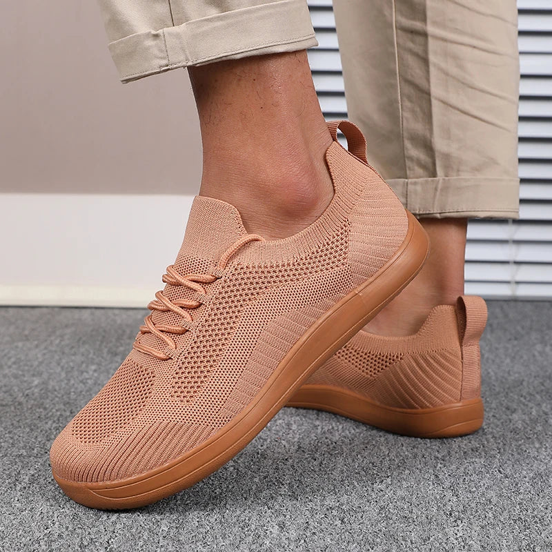 Dalton | Breathable Mesh Wide Toe Sneakers