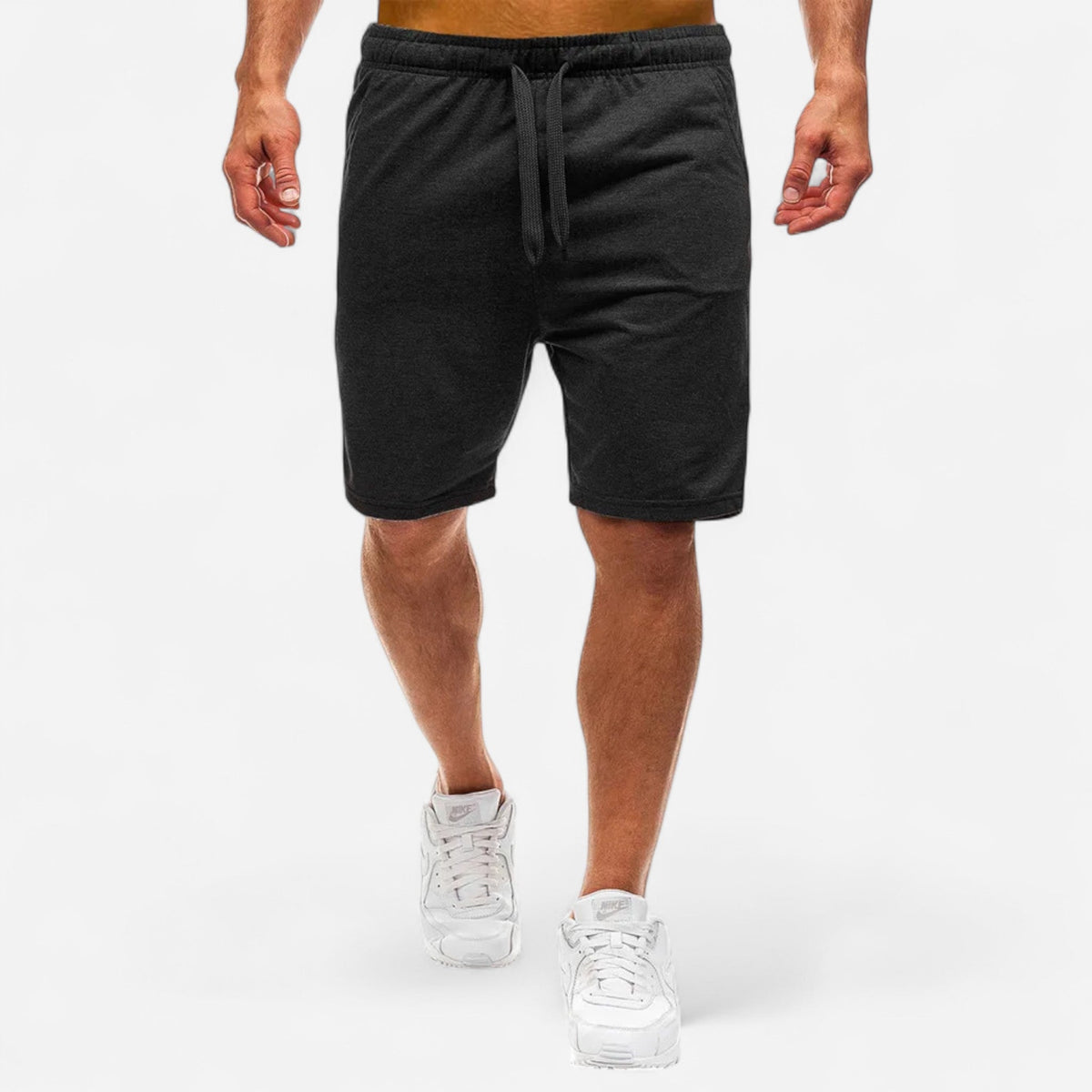 Felix | Men's Athletic Lounge Shorts with Pockets – Black