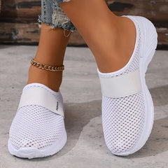 Fenella | Breathable Mesh Slip-On Sneakers