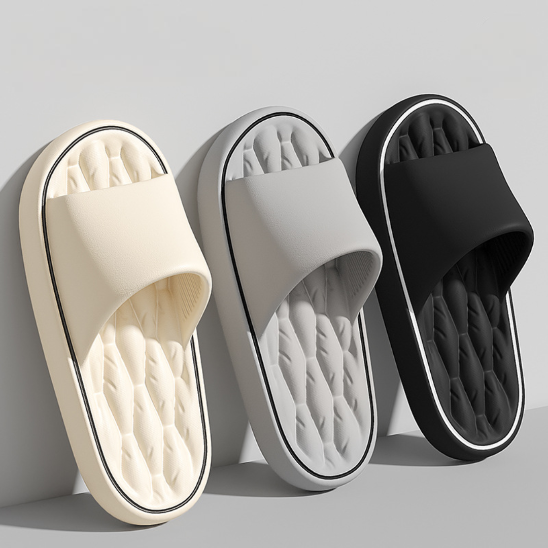 Ambrose | Cushioned Pillow Slide Sandals with Soft Insole