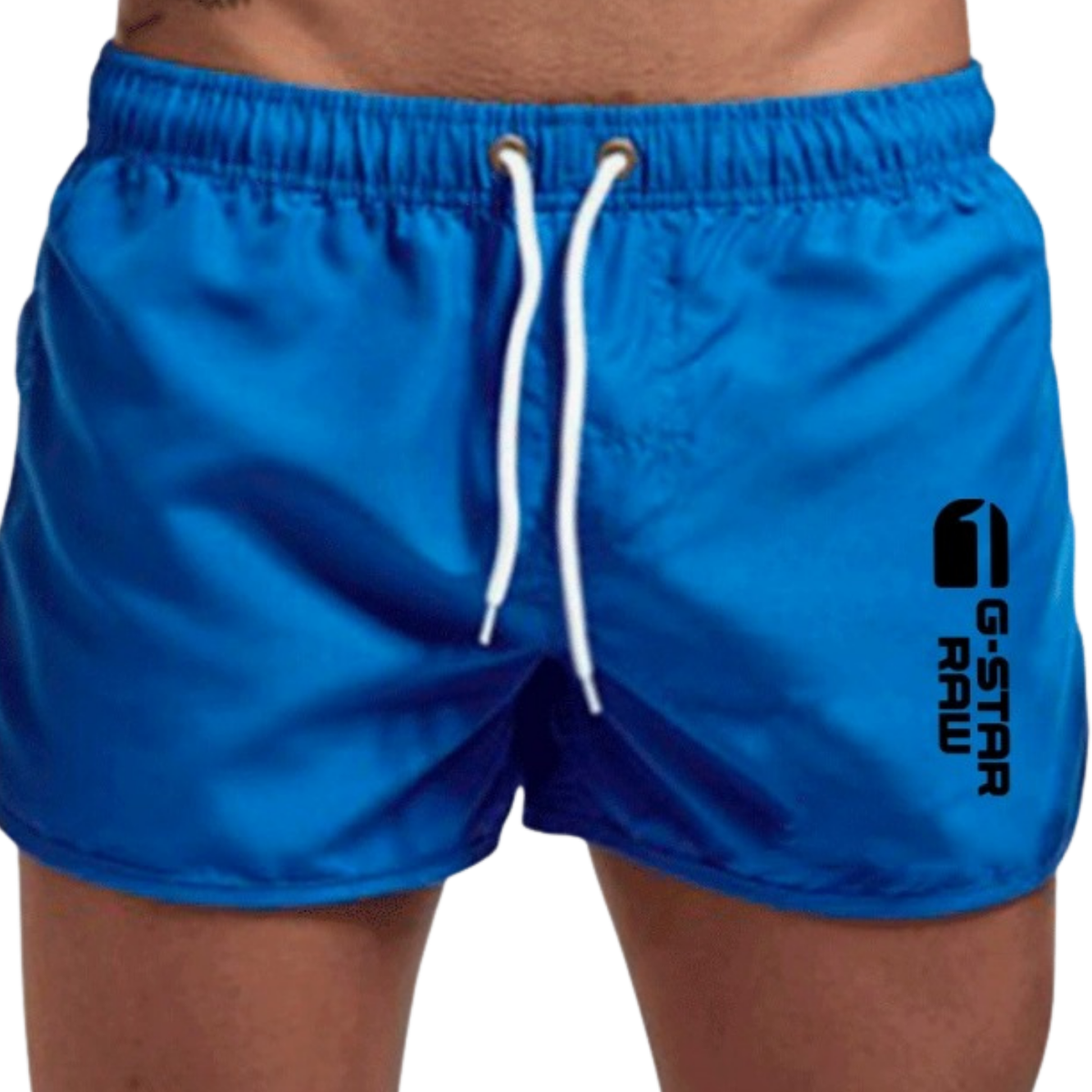 Rory | Men's Short Swim Shorts – Dark Blue
