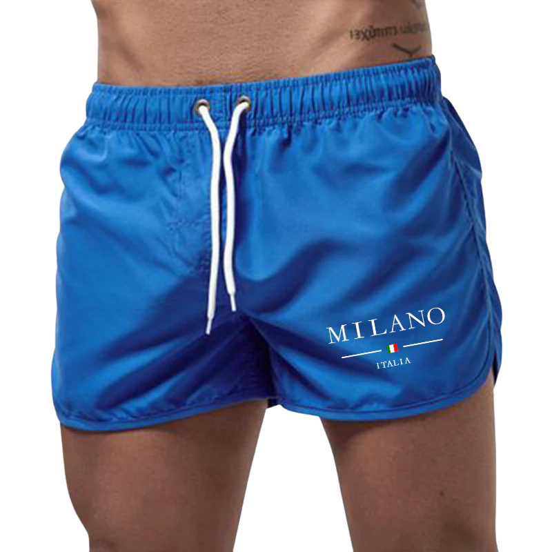 Hamish | Men's Minimalist Swim Shorts – Royal Blue