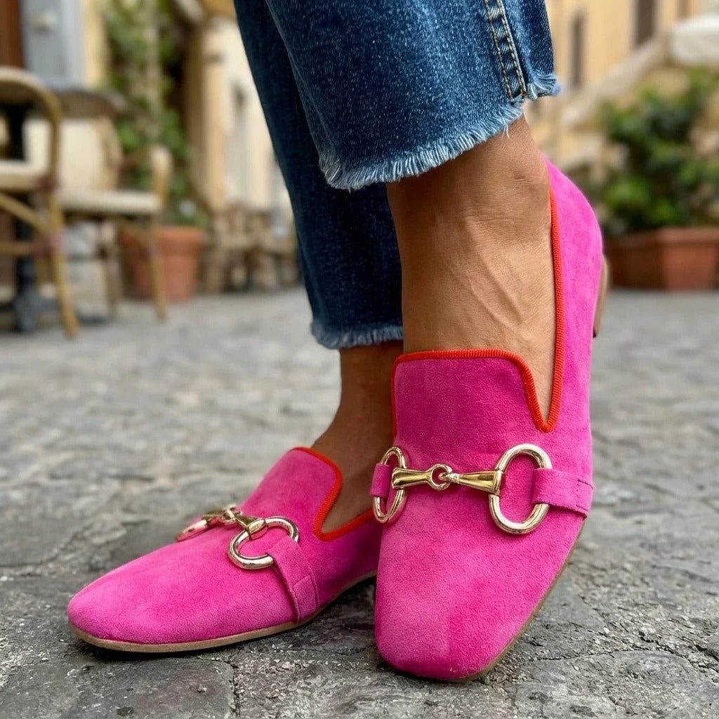 Ilse | Bold Loafers with Metal Detail