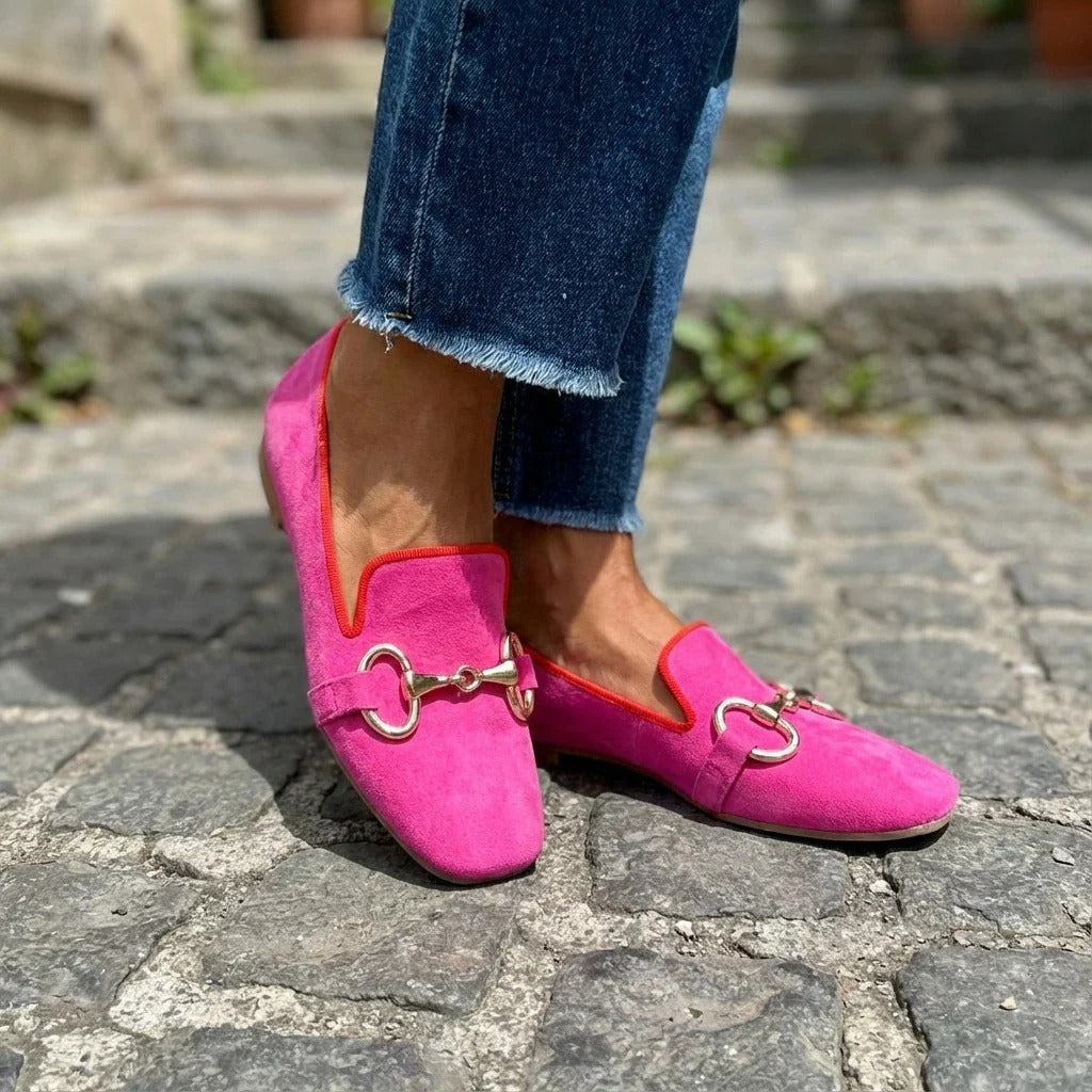 Ilse | Bold Loafers with Metal Detail