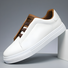 Ezra | Classic Vegan Everyday Sneakers – White