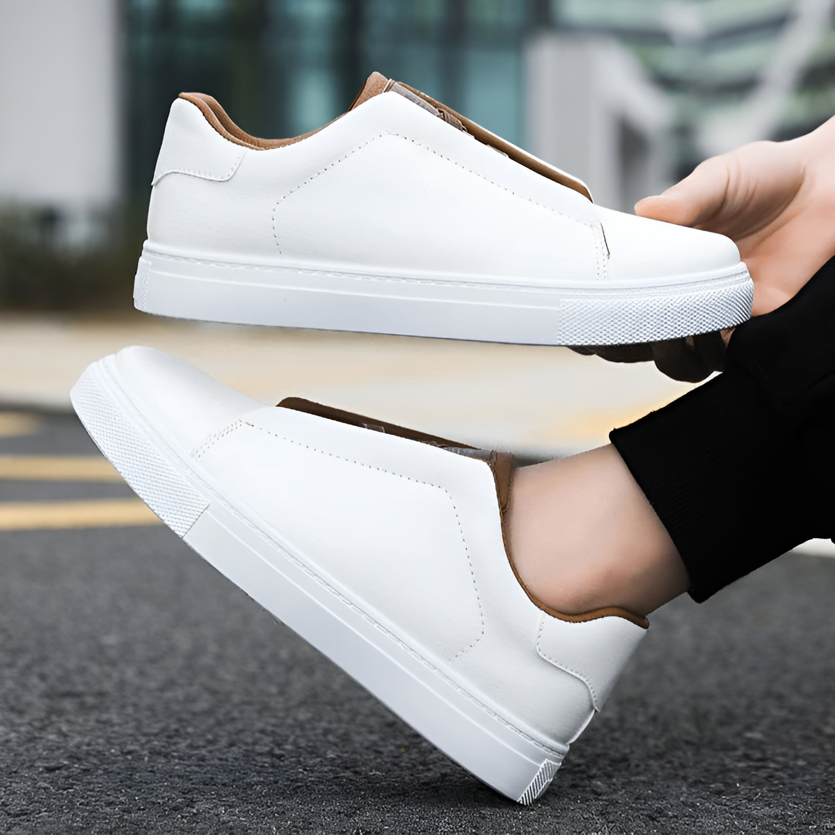 Ezra | Classic Vegan Everyday Sneakers
