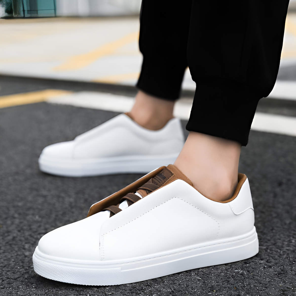 Ezra | Classic Vegan Everyday Sneakers