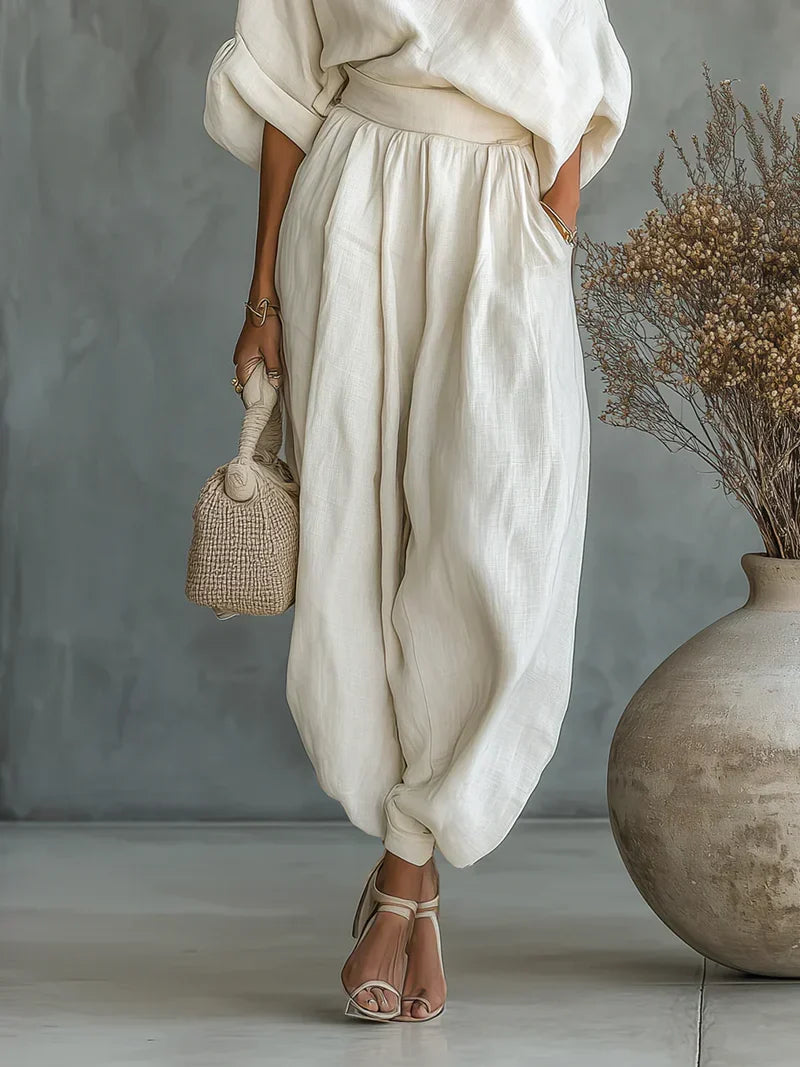 Kitty | Off-Shoulder Two Piece Set