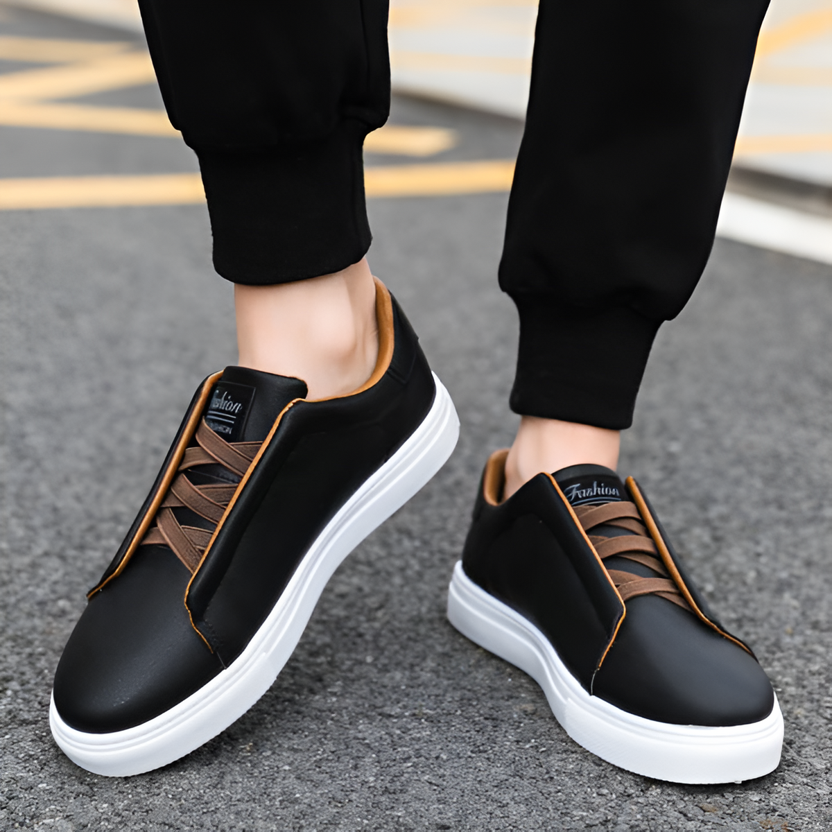 Ezra | Classic Vegan Everyday Sneakers
