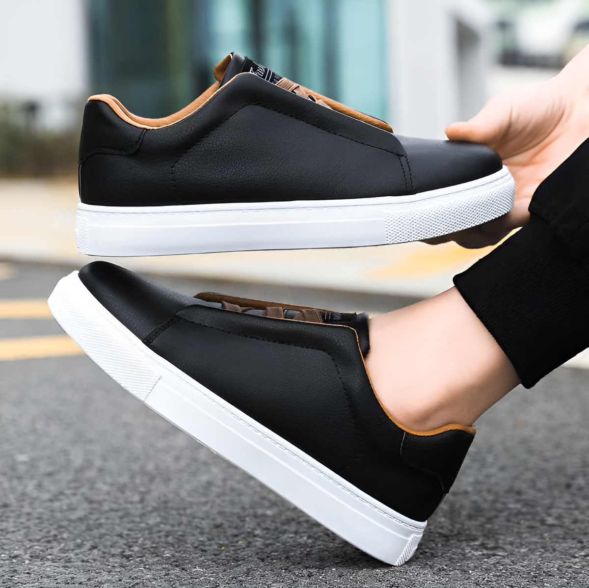 Ezra | Classic Vegan Everyday Sneakers