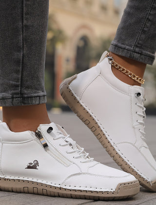 Lorelei | Everyday Orthopaedic Comfort Shoes – White