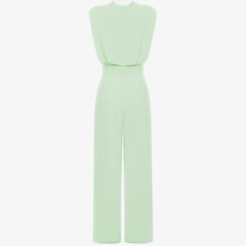 Maren | Belted Wide Leg Jumpsuit