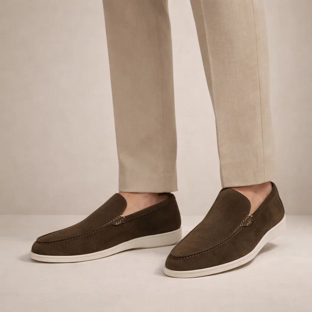 Lennox | Men's Casual Leather Slip-On Loafers