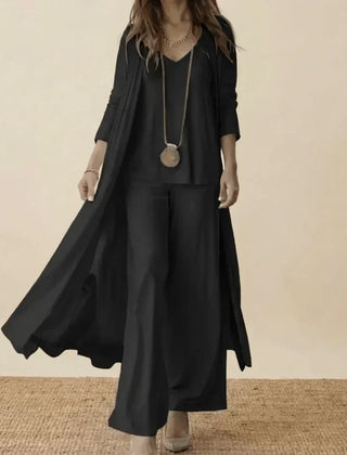 Goldie | Elegant Three Piece Set – Black