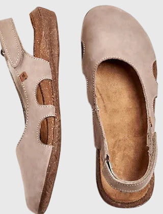 Sybil | Orthopaedic Sandals with Bold Straps – Pink