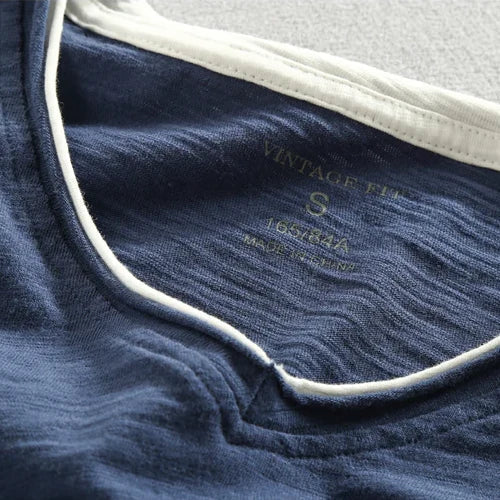 Callum | Men's V-Neck Cotton T-Shirt