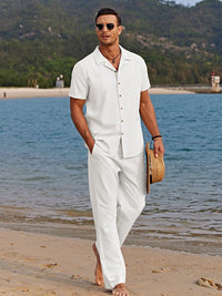 Forrest | Camp Collar Shirt and Trouser Set