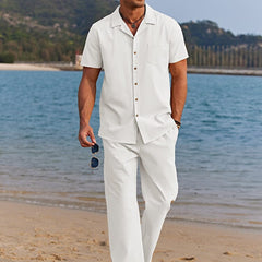Forrest | Camp Collar Shirt and Trouser Set
