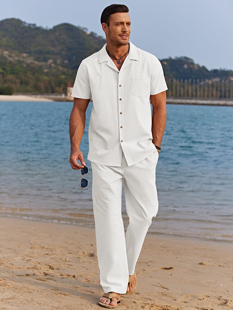 Forrest | Camp Collar Shirt and Trouser Set