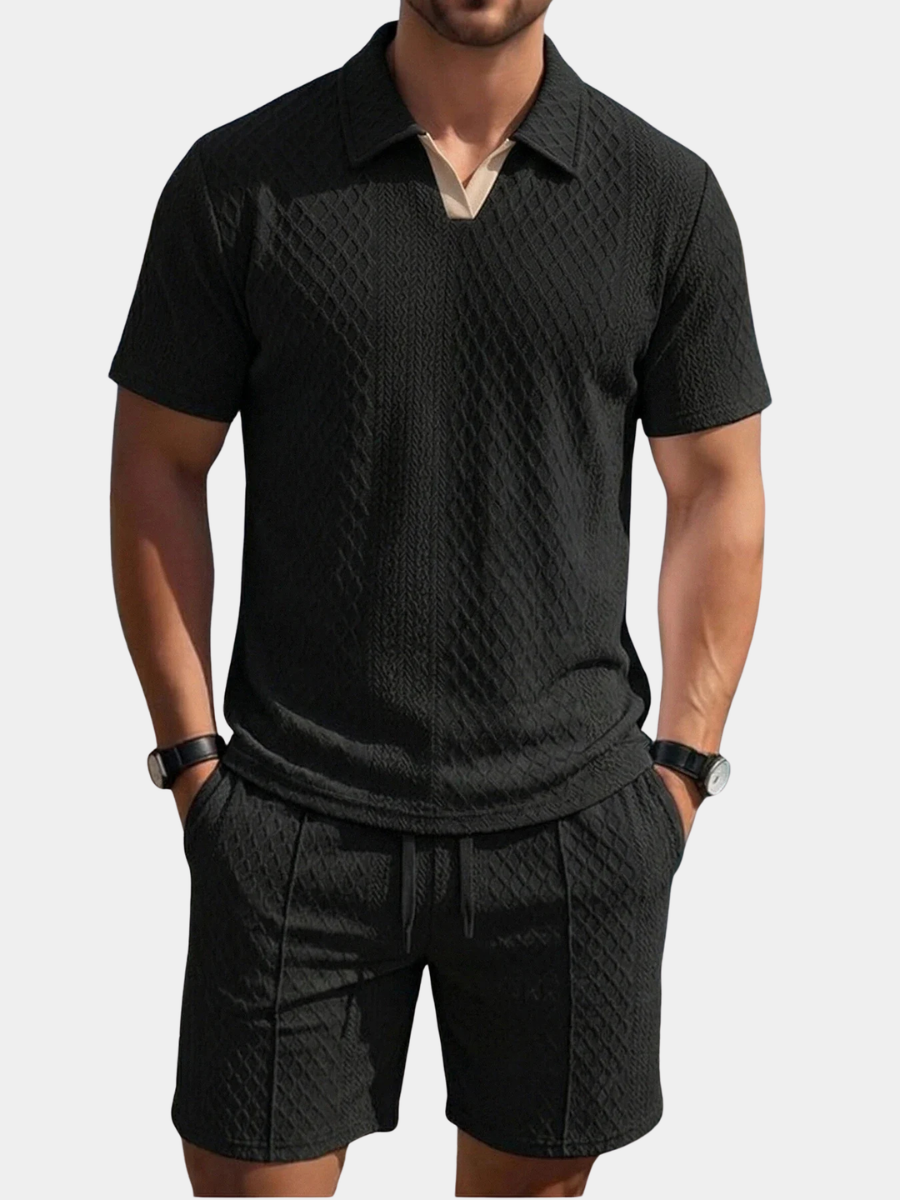 Rafe | Knit Short Set with Drawstring Waist