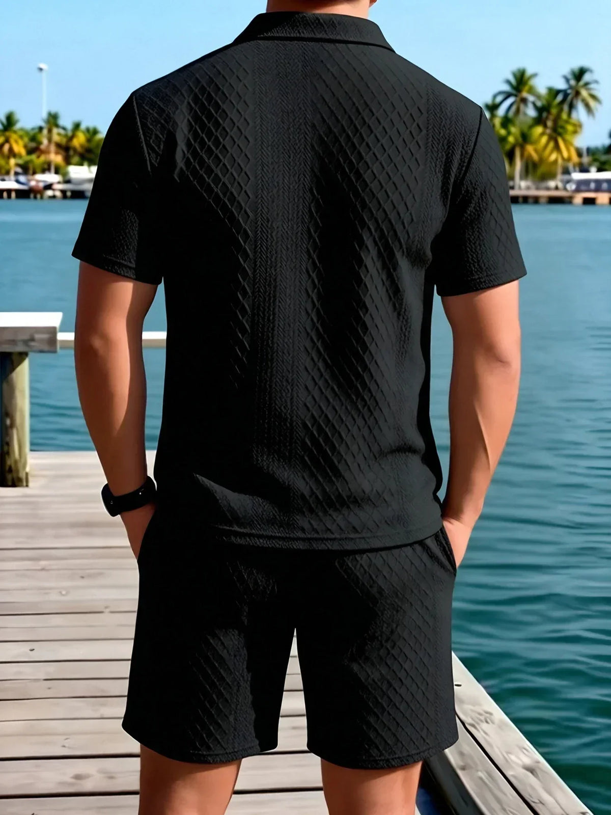 Rafe | Knit Short Set with Drawstring Waist
