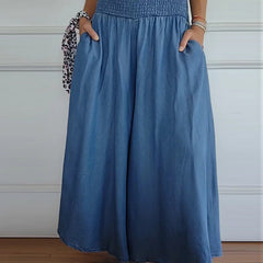 Clementine | High Waisted Wide Leg Pants