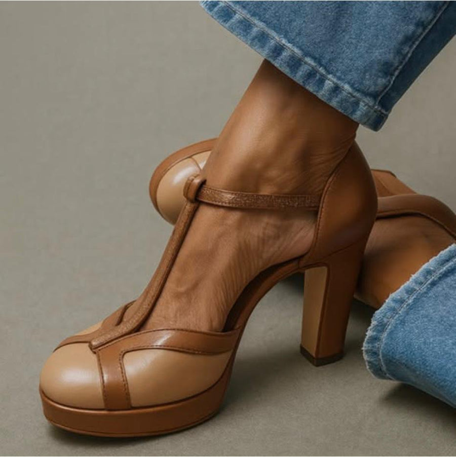 Dahlia | Elegant Orthopaedic Heeled Sandals
