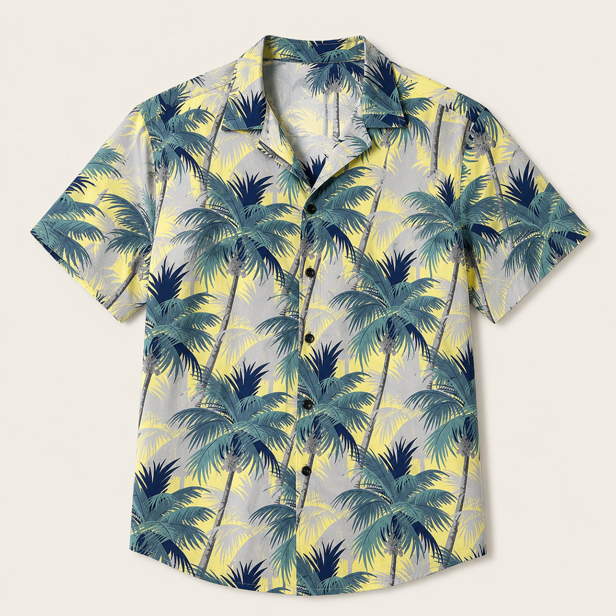 Elio | Tropical Hawaiian Shirt with Coconut Print