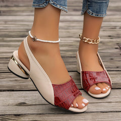 Mireille | Chic Cushioned Wedge Sandals