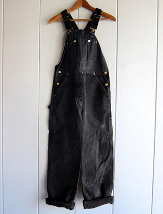 Sorrel | Relaxed Utility Jumpsuit with Adjustable Straps – Black