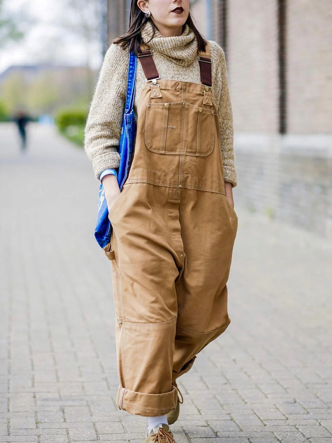 Sorrel | Relaxed Utility Jumpsuit with Adjustable Straps