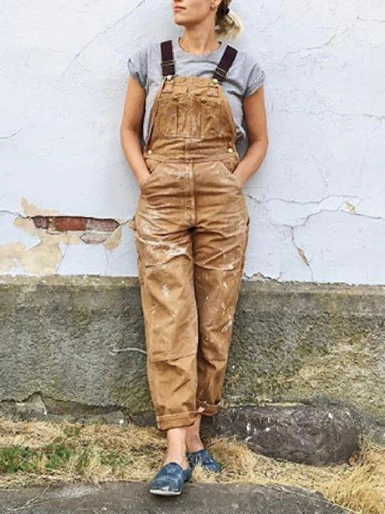 Sorrel | Relaxed Utility Jumpsuit with Adjustable Straps