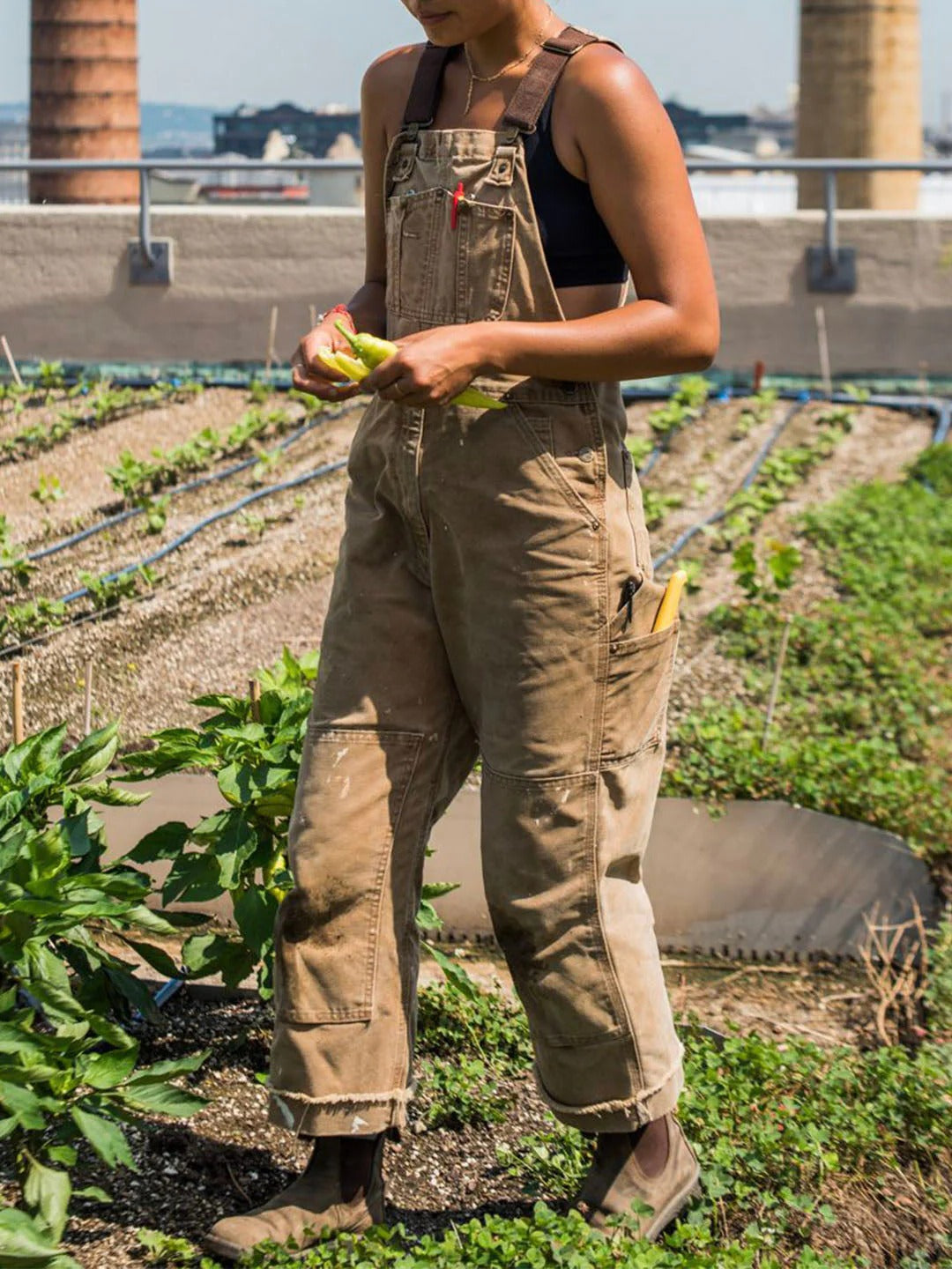 Sorrel | Relaxed Utility Jumpsuit with Adjustable Straps