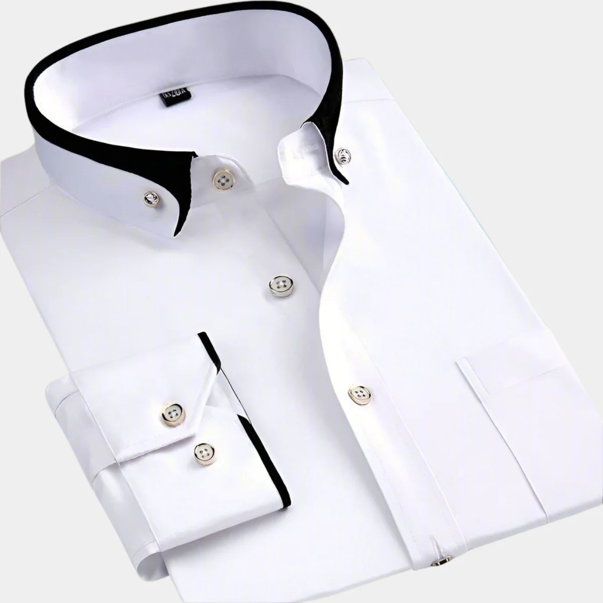 Miles | Classic Long Sleeve Shirt – White