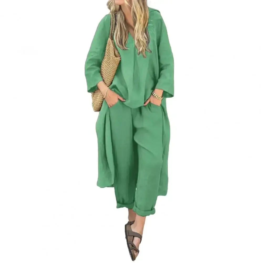 Tessa | Complete Two Piece Set – Green