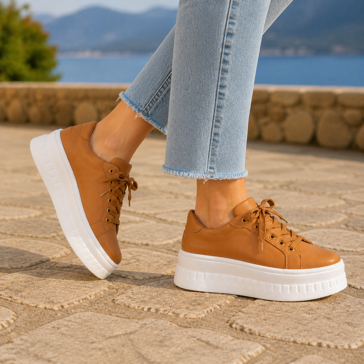 Rosanne | Platform Sole Orthopaedic Sneakers