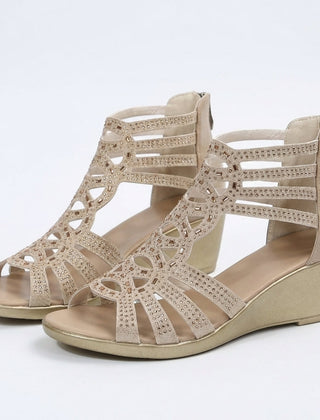 Ondine | Fashionable Orthopaedic Strap Sandals – Beige