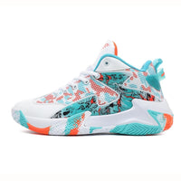 Fletcher | Men's Graphic High-Top Basketball Sneakers