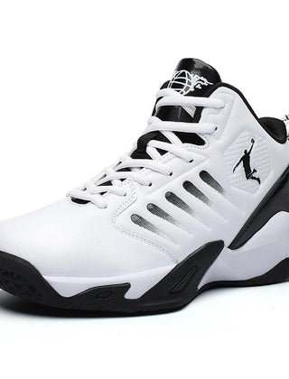 Cassius | Men's High-Top Basketball Sneakers – White