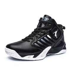 Cassius | Men's High-Top Basketball Sneakers – Black