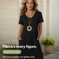 Junia | Casual Flow Dress with Pockets