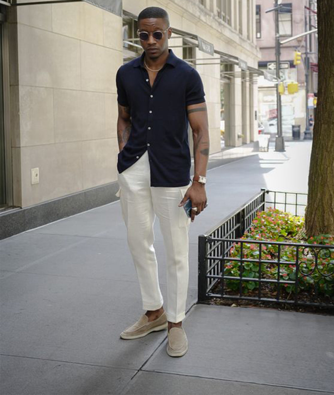 Ronan | Vintage Style Leather-Look Loafers