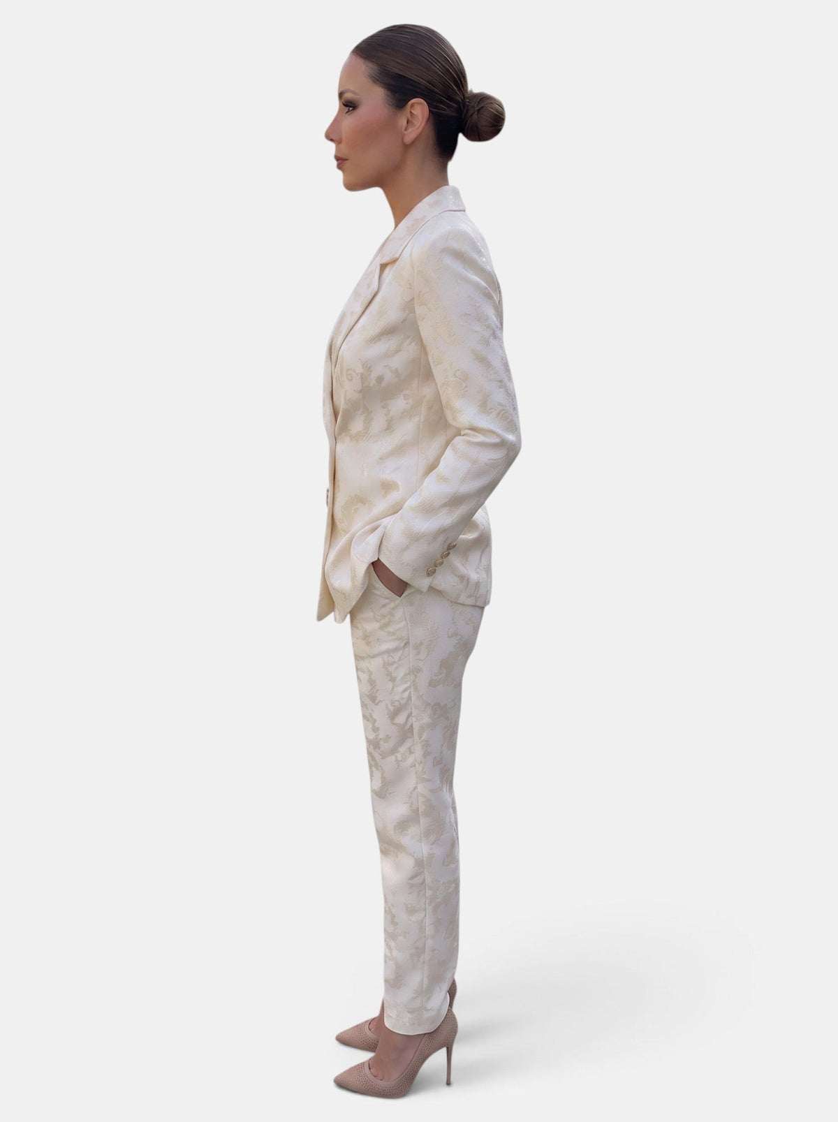 Rilla | Blazer and Wide Leg Pant Set