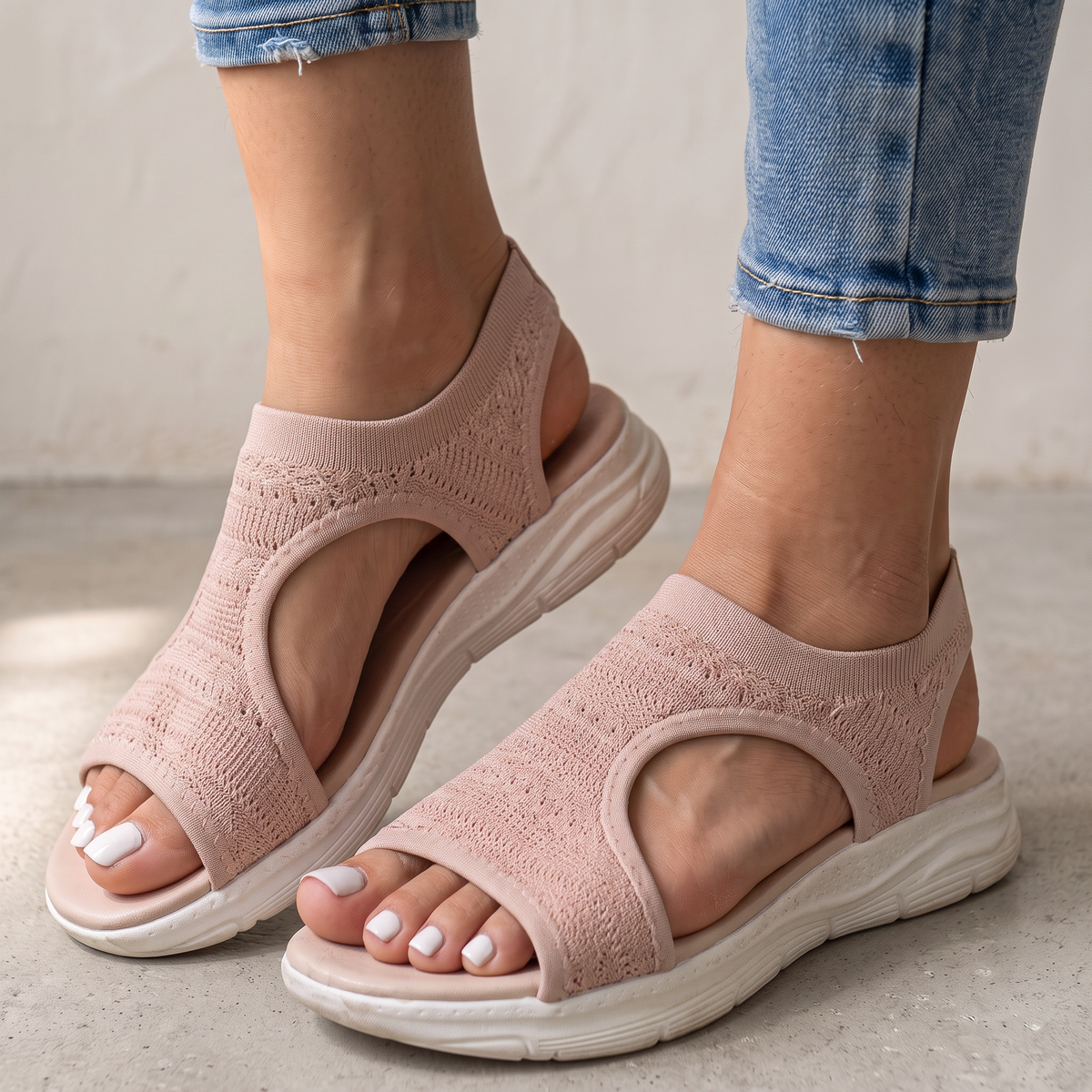 Opaline | Orthopaedic Sandals with Arch Support – Pink